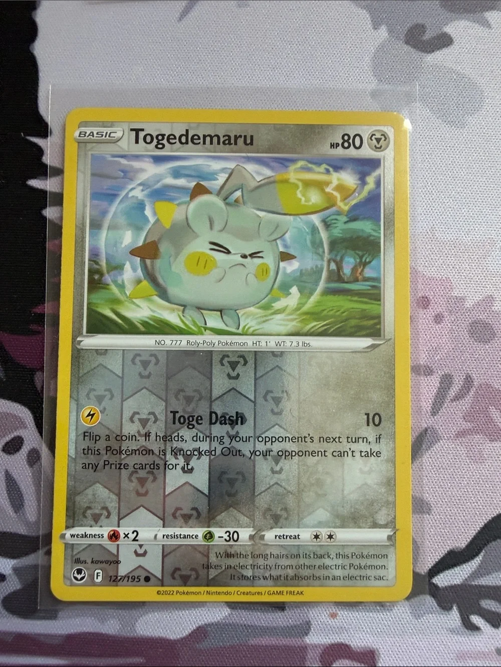 Togedemaru Pokémon Card Lot ⚡ | Reverse Holo 4 Cards ✨5/$25✨